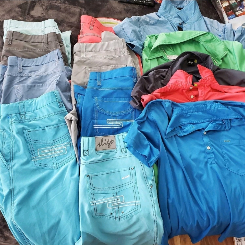 8pc Sligo golf pants • Size 34 • EUC